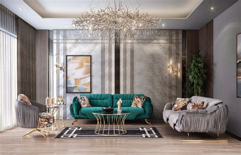 Salon Dekorasyonunda Modern Oturma Grupları Tercihi